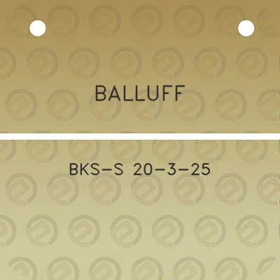 balluff-bks-s-20-3-25