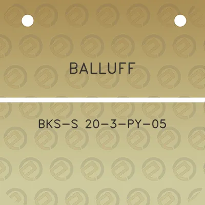 balluff-bks-s-20-3-py-05