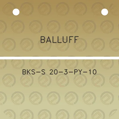 balluff-bks-s-20-3-py-10