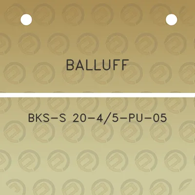 balluff-bks-s-20-45-pu-05