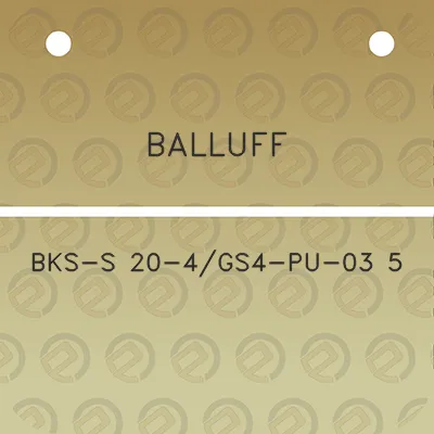 balluff-bks-s-20-4gs4-pu-03-5