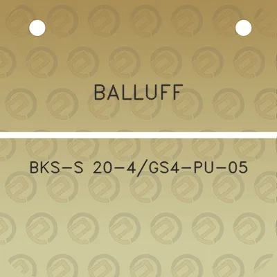 balluff-bks-s-20-4gs4-pu-05