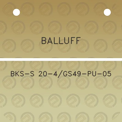 balluff-bks-s-20-4gs49-pu-05