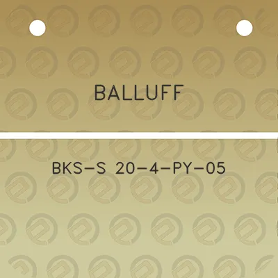 balluff-bks-s-20-4-py-05