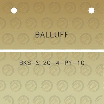 balluff-bks-s-20-4-py-10