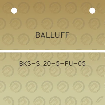 balluff-bks-s-20-5-pu-05