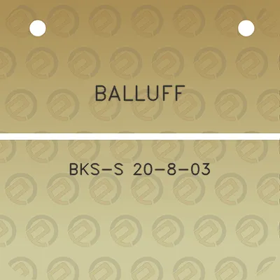 balluff-bks-s-20-8-03