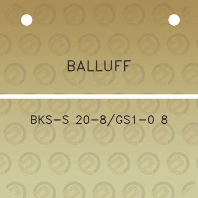 balluff-bks-s-20-8gs1-0-8