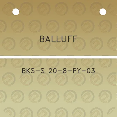 balluff-bks-s-20-8-py-03