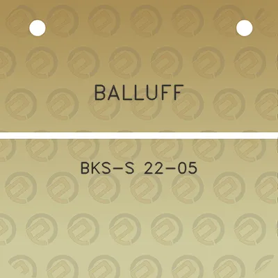 balluff-bks-s-22-05