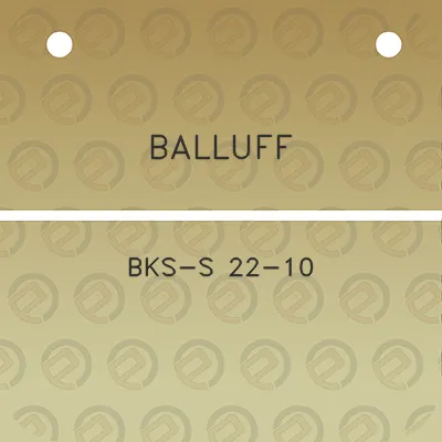 balluff-bks-s-22-10