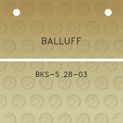 balluff-bks-s-28-03