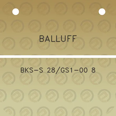 balluff-bks-s-28gs1-00-8