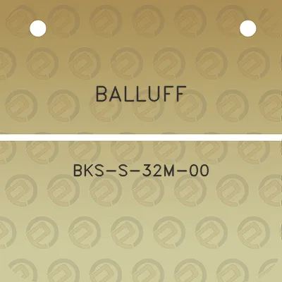 balluff-bks-s-32m-00