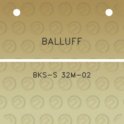 balluff-bks-s-32m-02