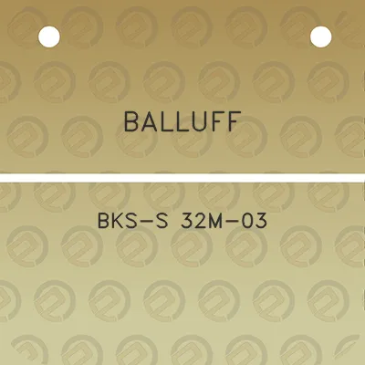 balluff-bks-s-32m-03