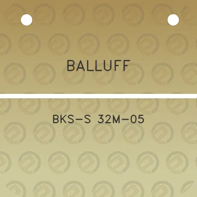 balluff-bks-s-32m-05