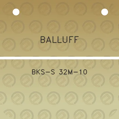 balluff-bks-s-32m-10