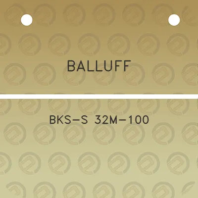 balluff-bks-s-32m-100