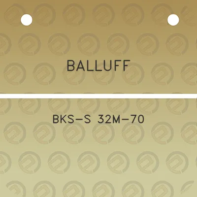 balluff-bks-s-32m-70