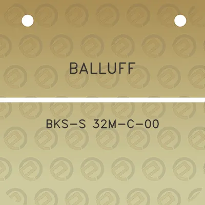 balluff-bks-s-32m-c-00