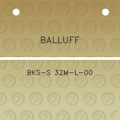 balluff-bks-s-32m-l-00