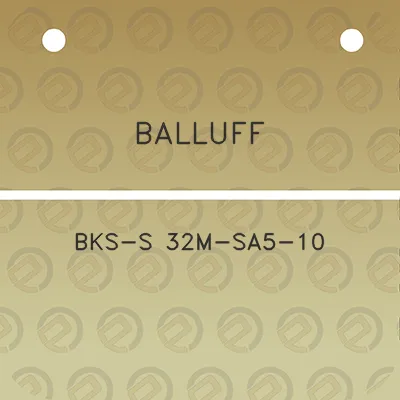 balluff-bks-s-32m-sa5-10