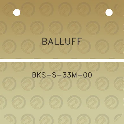 balluff-bks-s-33m-00