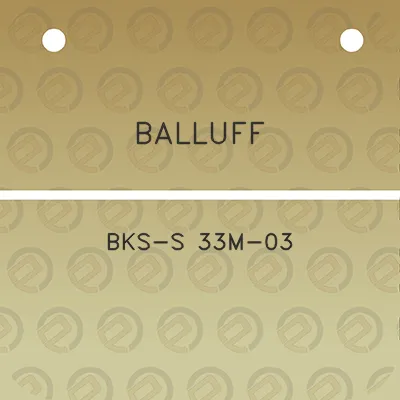 balluff-bks-s-33m-03