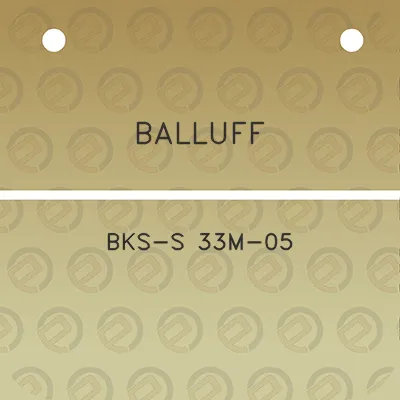 balluff-bks-s-33m-05