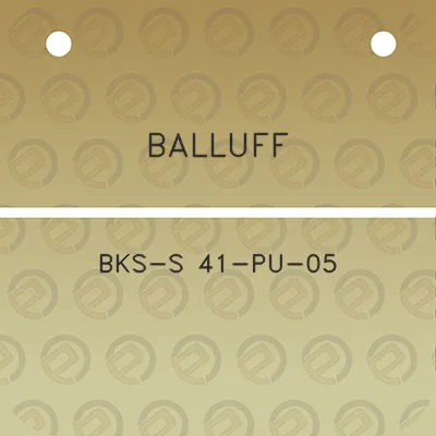 balluff-bks-s-41-pu-05