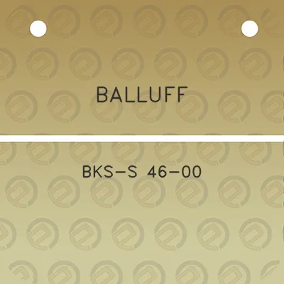 balluff-bks-s-46-00