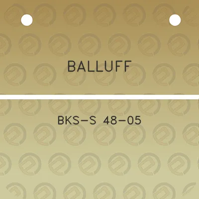 balluff-bks-s-48-05