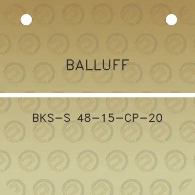 balluff-bks-s-48-15-cp-20