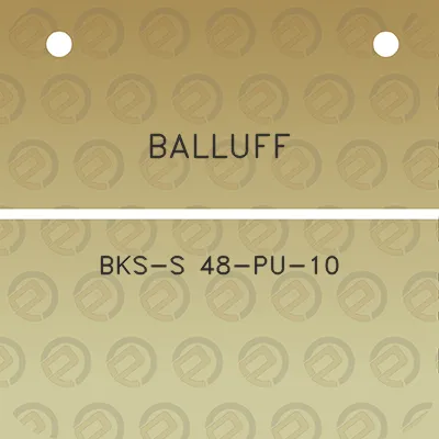 balluff-bks-s-48-pu-10