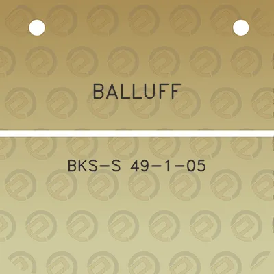 balluff-bks-s-49-1-05