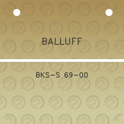 balluff-bks-s-69-00