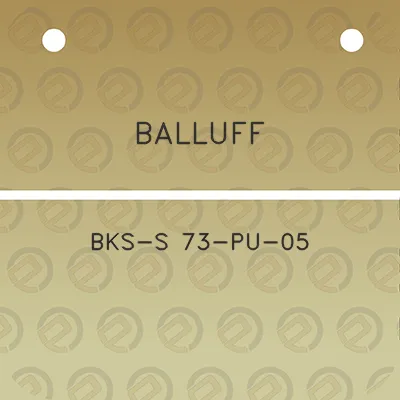 balluff-bks-s-73-pu-05