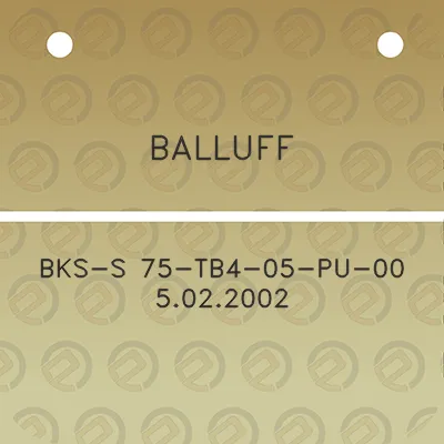 balluff-bks-s-75-tb4-05-pu-00-5022002