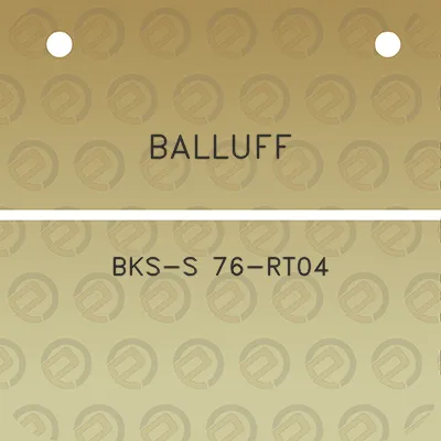 balluff-bks-s-76-rt04