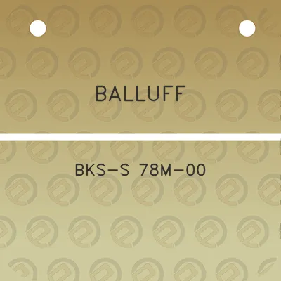 balluff-bks-s-78m-00