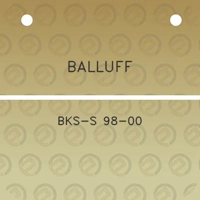 balluff-bks-s-98-00