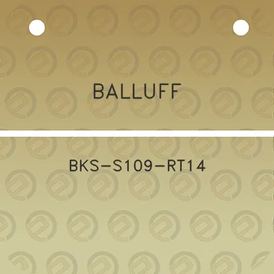 balluff-bks-s109-rt14