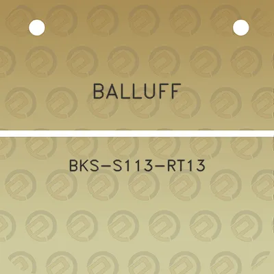 balluff-bks-s113-rt13