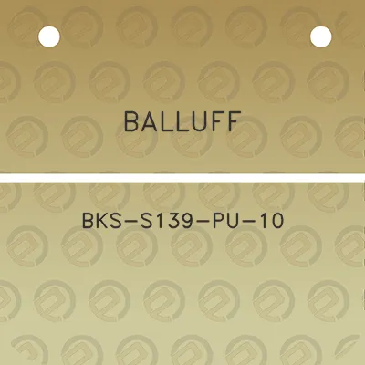 balluff-bks-s139-pu-10