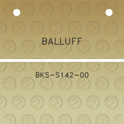 balluff-bks-s142-00