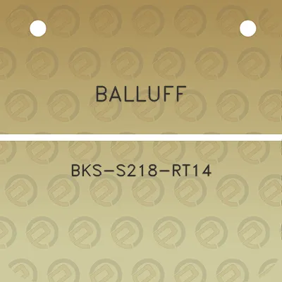 balluff-bks-s218-rt14