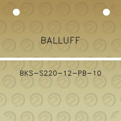 balluff-bks-s220-12-pb-10