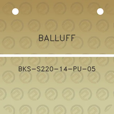 balluff-bks-s220-14-pu-05