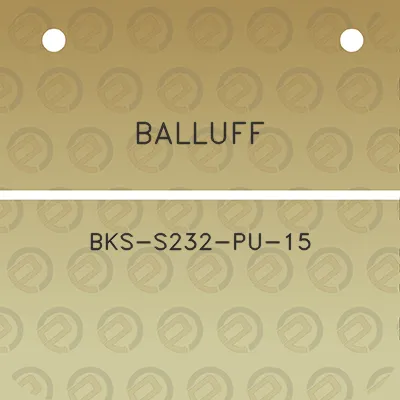 balluff-bks-s232-pu-15